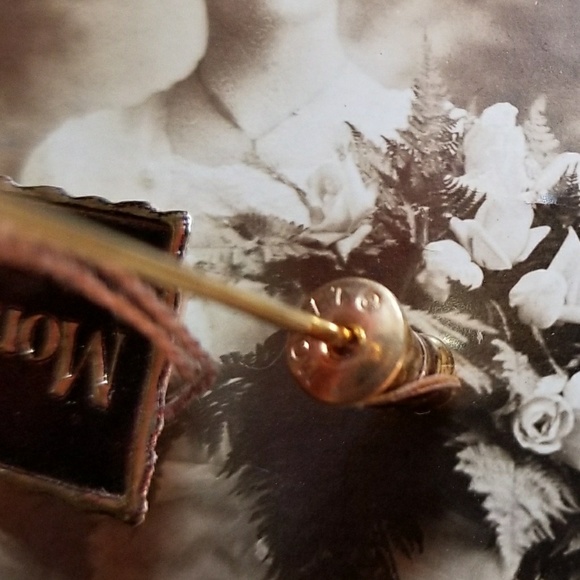 NWT Vintage Monet stick pin gold tone Spectator - Picture 7 of 8